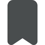 Bookmark Filled SVG Icon
